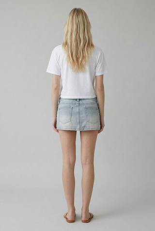 Faye Denim Mini Skirt
