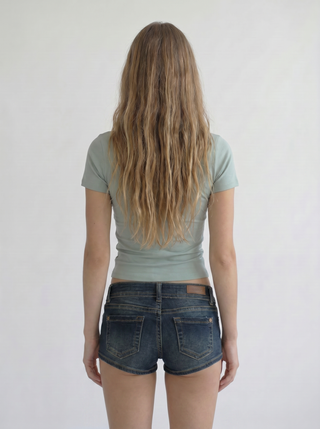 Josie Denim Micro Shorts