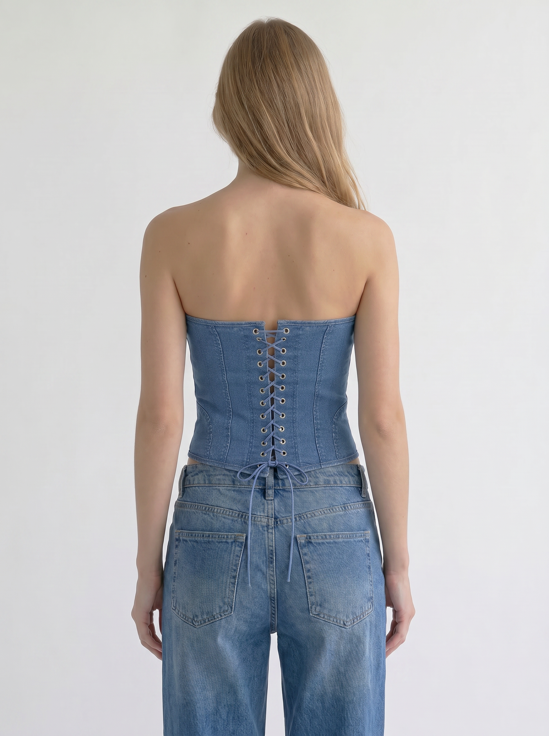 The Denim Crush Corset