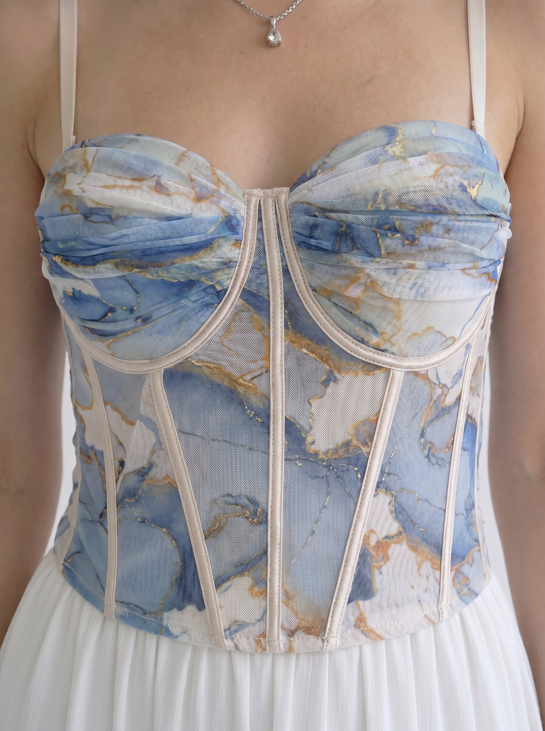 The Marble Luxe Corset