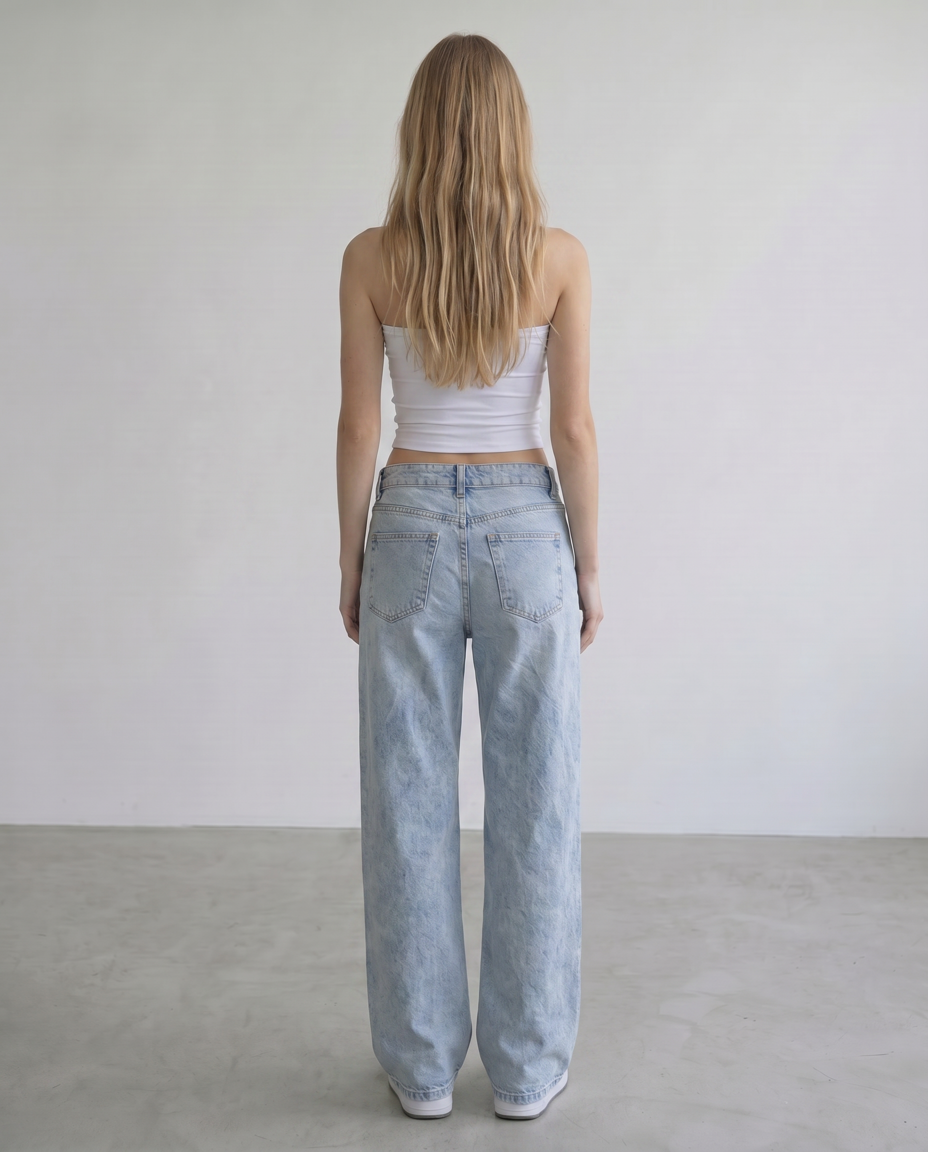 Sawyer Light Wash Wide-Leg Jeans