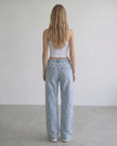 Sawyer Light Wash Wide-Leg Jeans