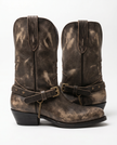 The Star & Chain Moto Western Boot