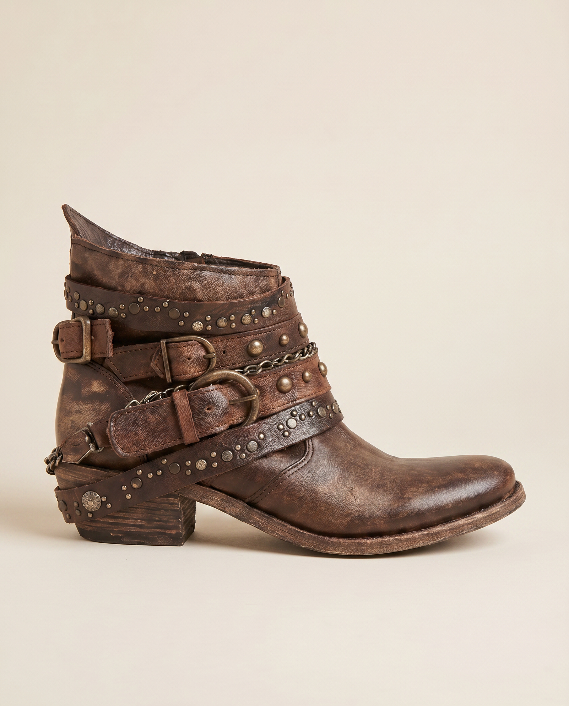 The Delilah Moto Ankle Boot
