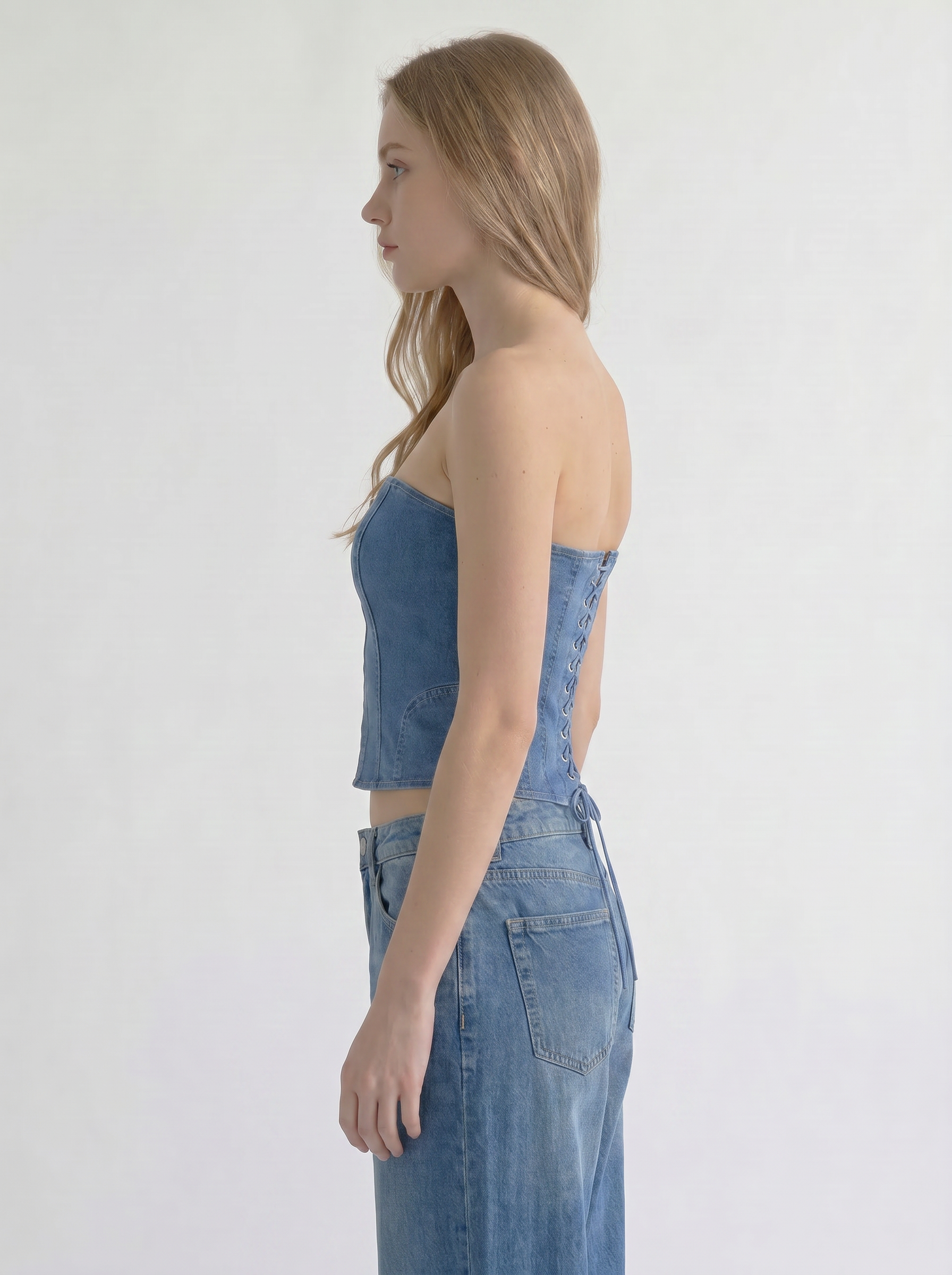 The Denim Crush Corset