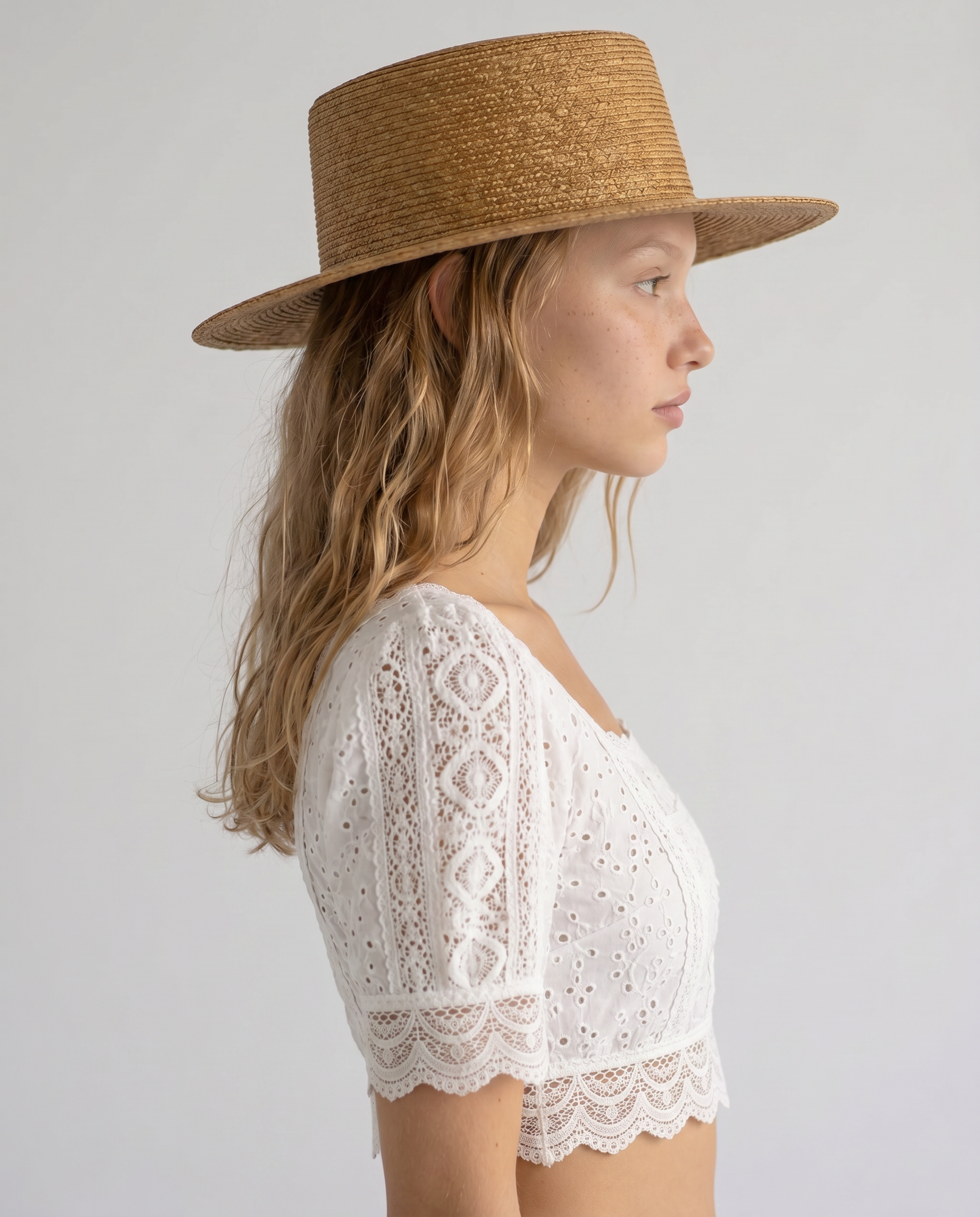 The Natural Straw Boater