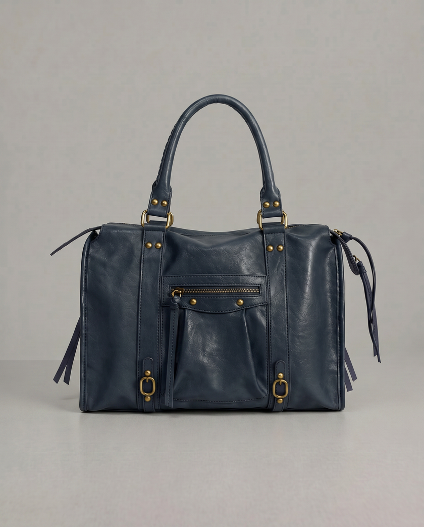 The Brass Hour Satchel