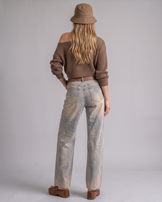 Juniper Floral Embroidered Straight-Leg Jeans