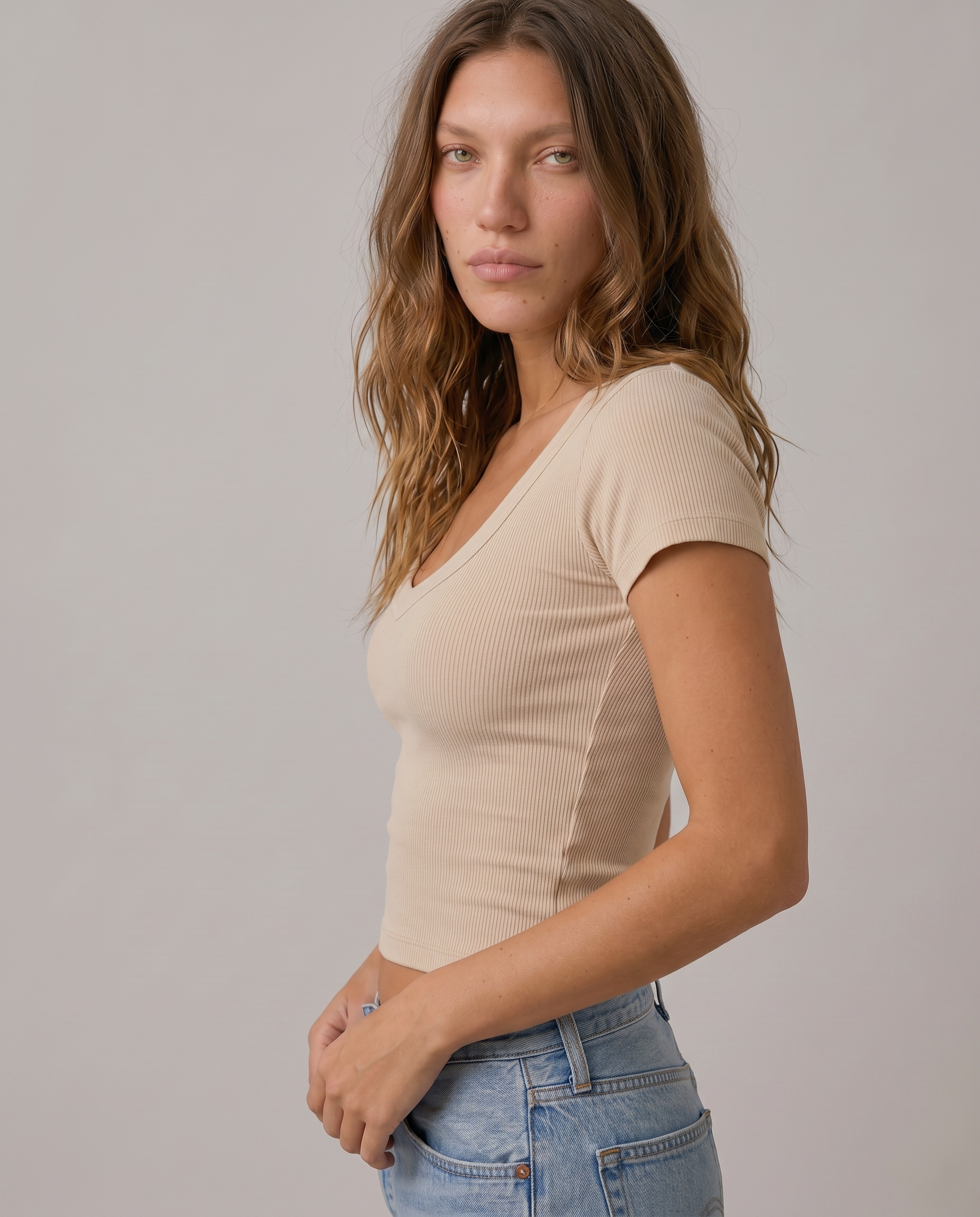 Adalyn Scoop Neck Tee
