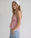 Delilah Floral Peplum Cami