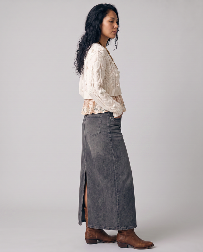 Maryanne Denim Maxi Skirt
