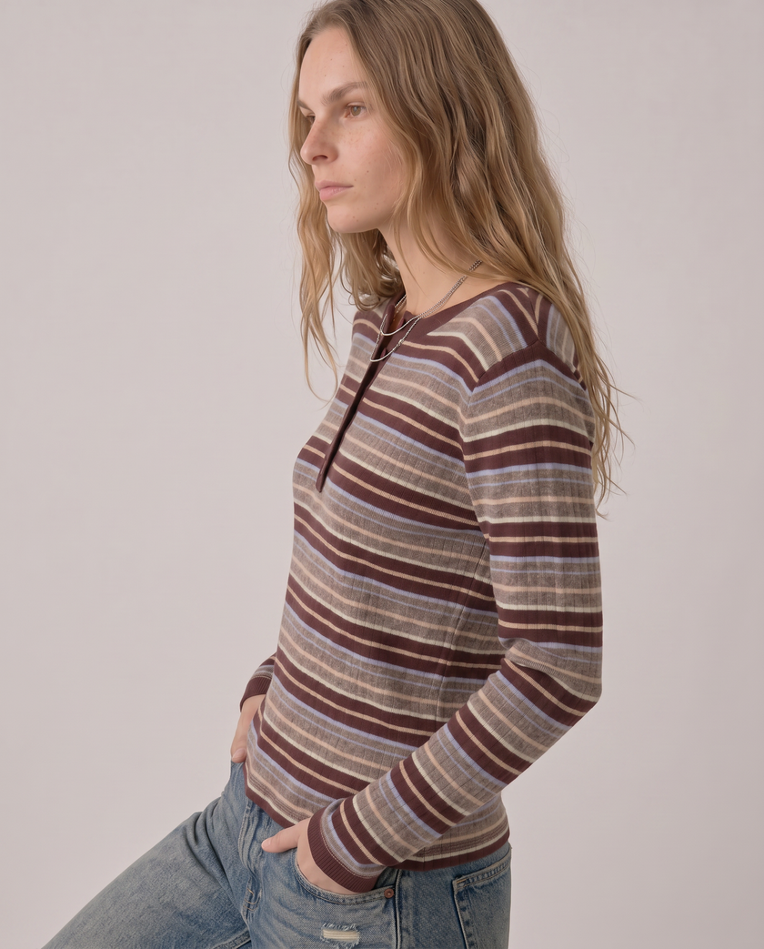Anouk Striped Henley