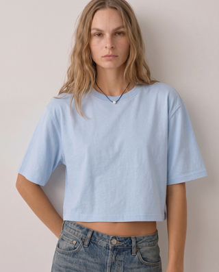Colette Boxy Crop Tee