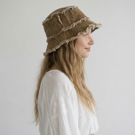 The Frayed Edge Bucket Hat