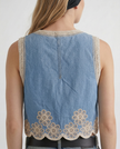 The Indigo Tapestry Vest