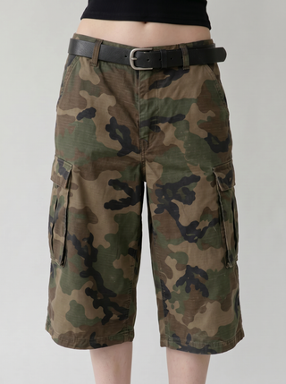 Camilla Camo Cargo Shorts