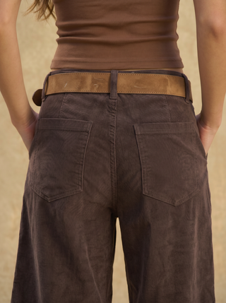 Fernanda Corduroy Trouser Shorts