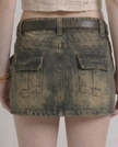 The Wildflower Denim Skirt