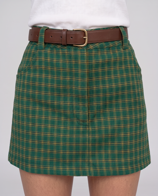 Tabitha Plaid Mini Skirt