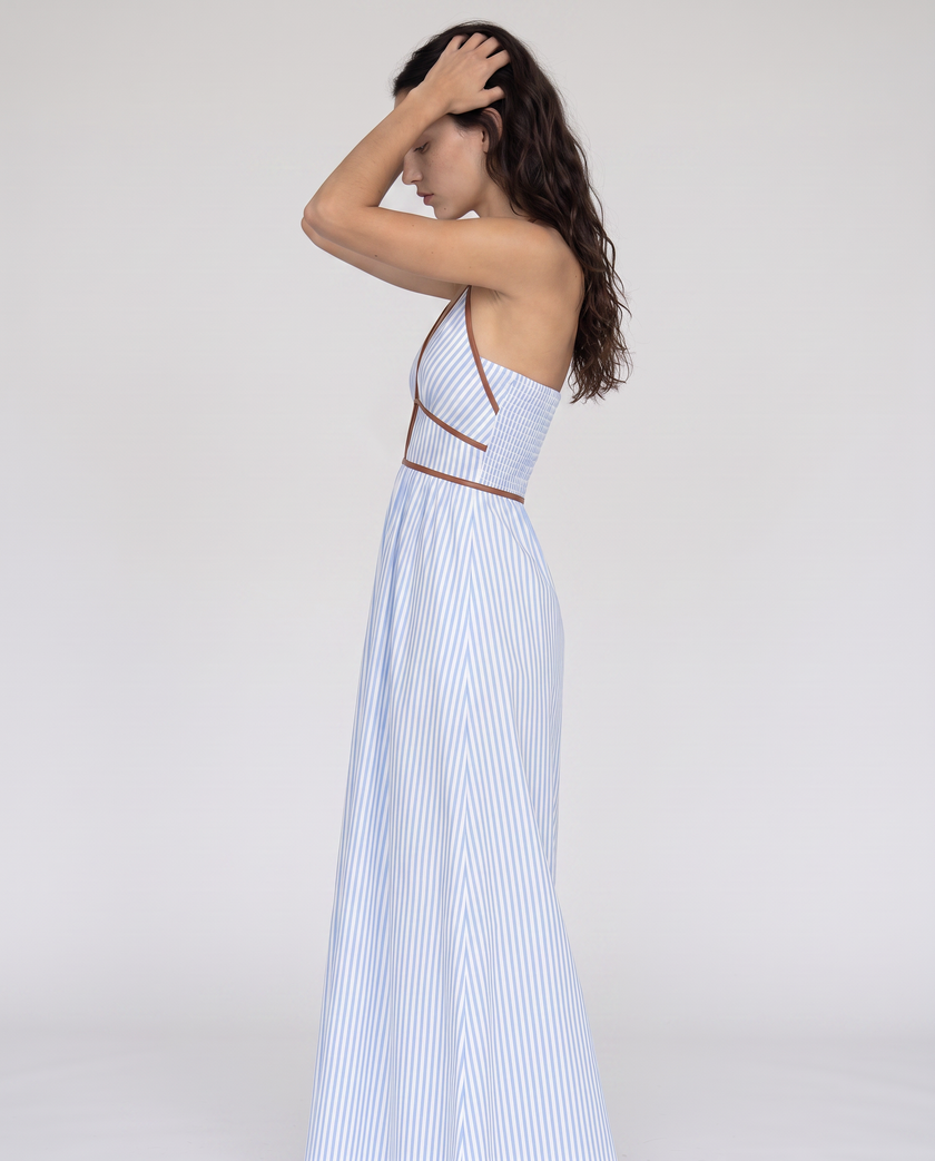 Bernadette Halter Maxi Dress