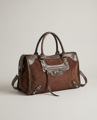 The Stud & Zip Street Satchel