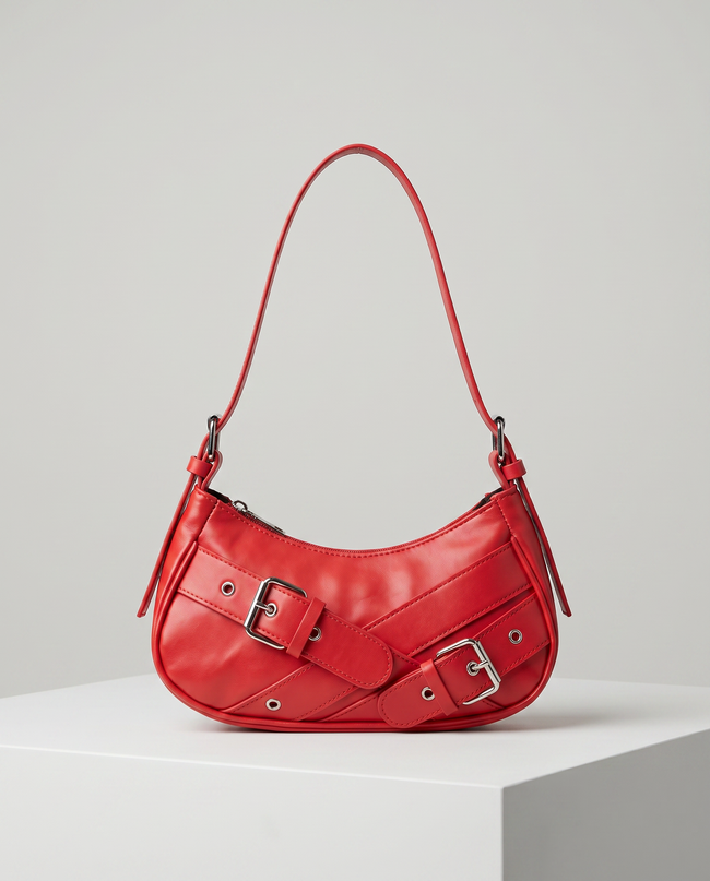 Buckle Shoulder Bag