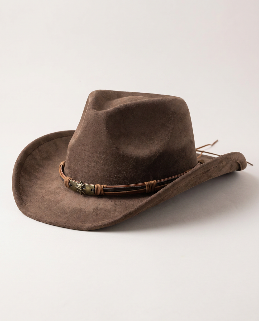 The Suede Star Western Hat
