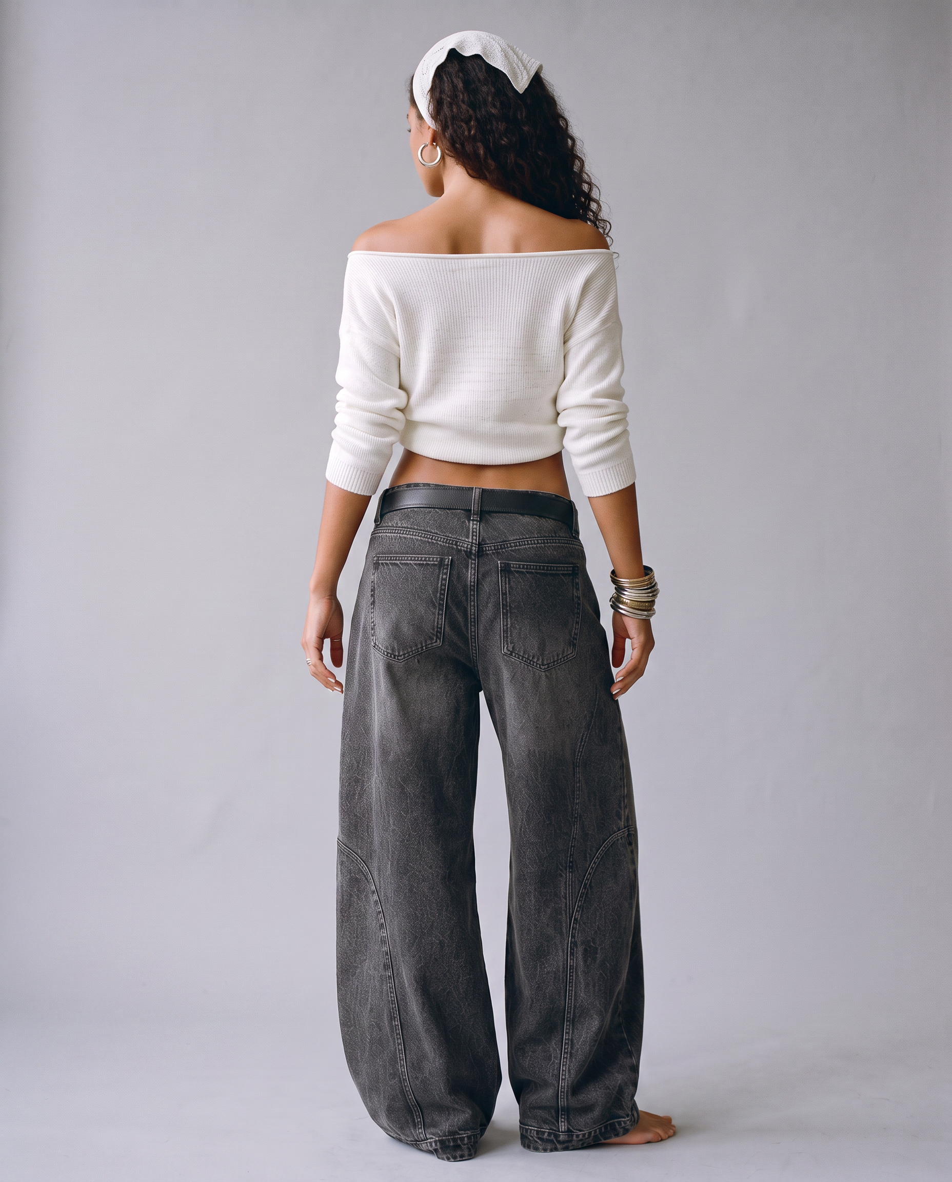 Octavia Denim Barrel Jeans