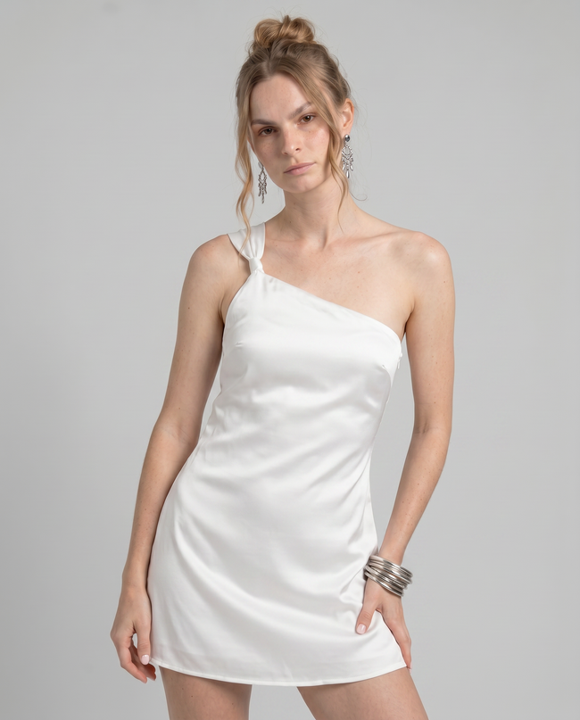 Josephine Tie-Back Mini Dress