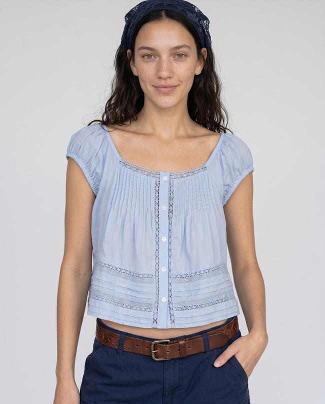 Georgina Pintuck Blouse