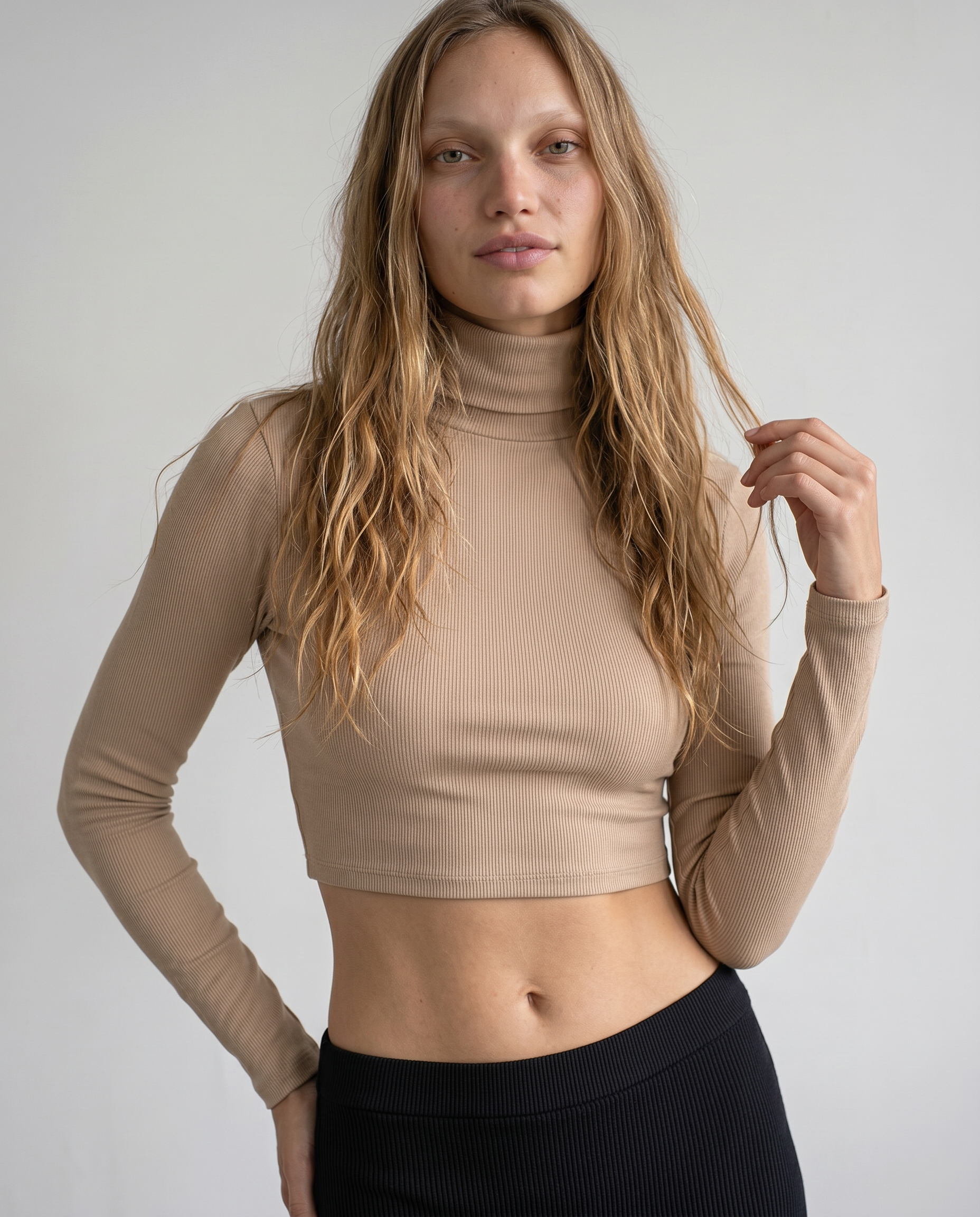 Odessa Turtleneck Crop Top