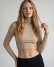 Odessa Turtleneck Crop Top