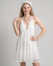 Adelia Halter Babydoll Dress