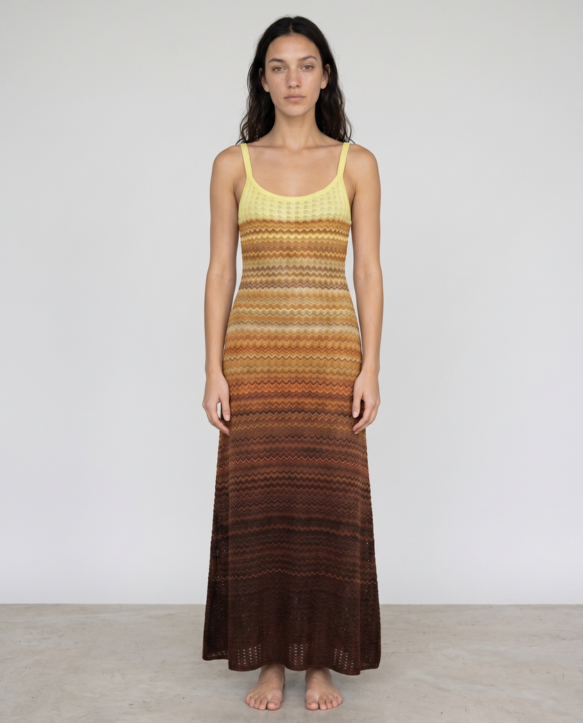 Canyon Sunset Maxi Dress