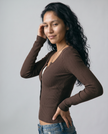 Josephine Layered Henley