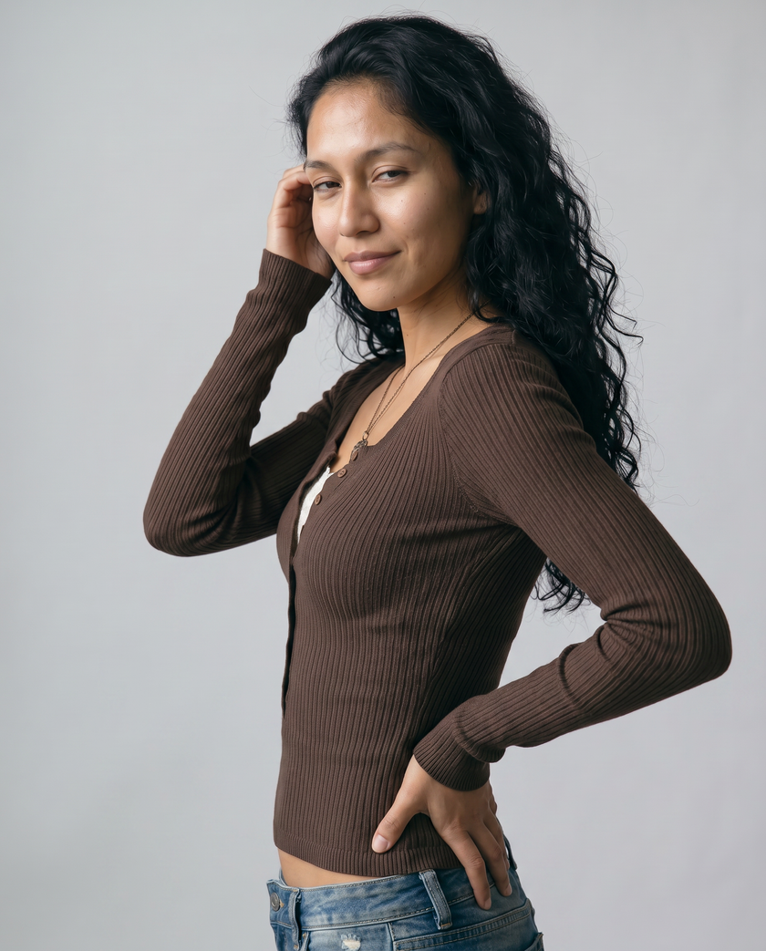 Josephine Layered Henley