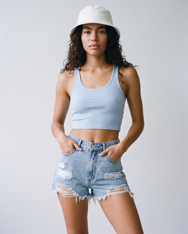Freida High-Rise Shorts