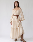 Georgia Off-Shoulder Tiered Maxi Dress