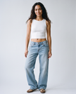 Estelle Star-Patch Denim Jeans