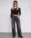Cordelia Low-Rise Wide-Leg Denim Jeans