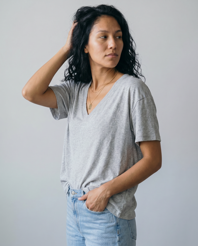Margaux V-Neck Tee