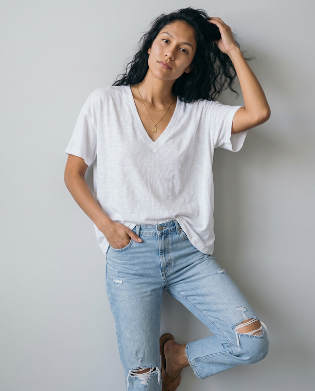 Margaux V-Neck Tee