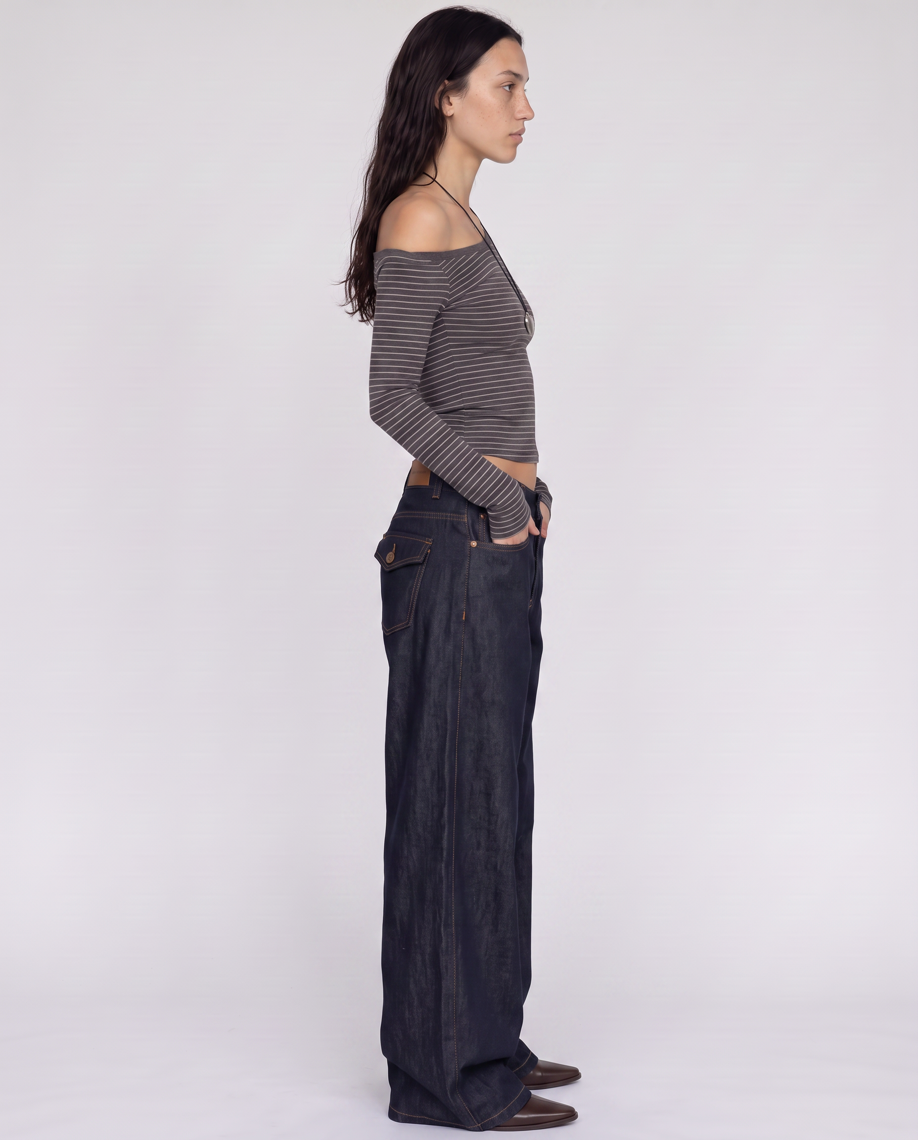 Emerson Wide-Leg Jeans