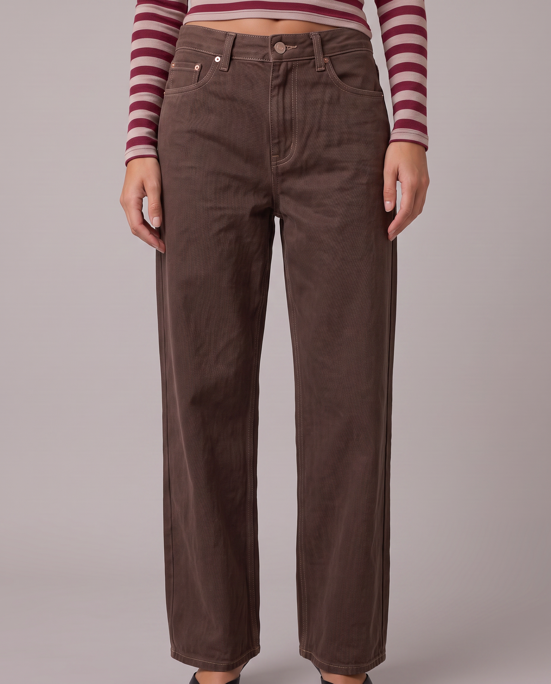 Constance Straight-Leg Denim Jeans