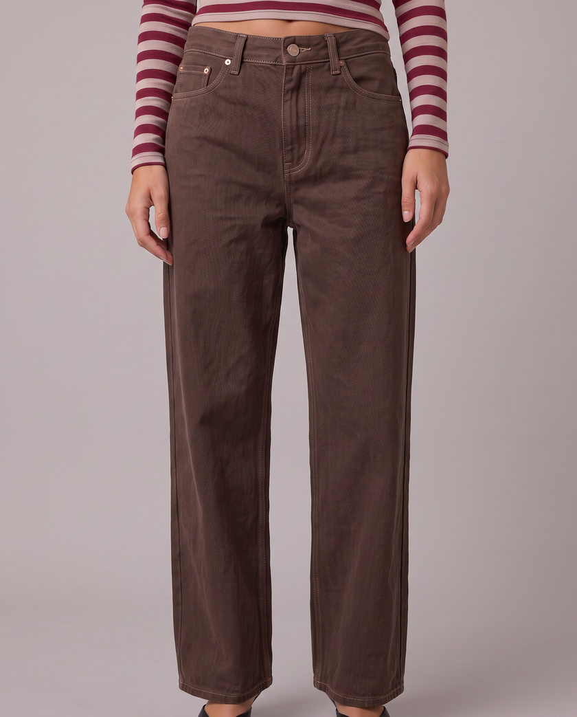 Constance Straight-Leg Denim Jeans