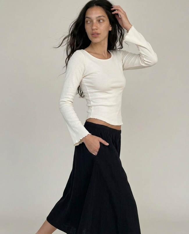 Camille Bell Sleeve Top