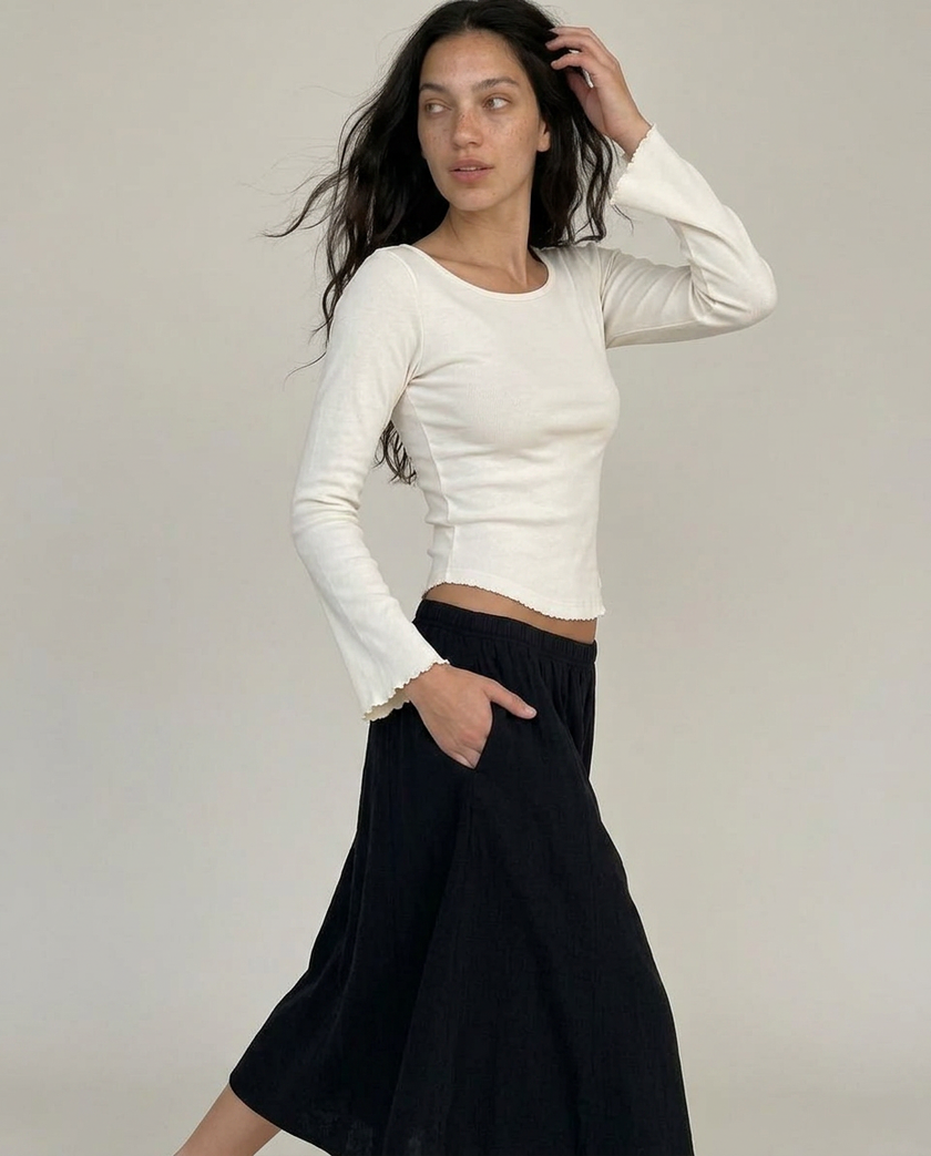 Camille Bell Sleeve Top