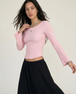 Camille Bell Sleeve Top