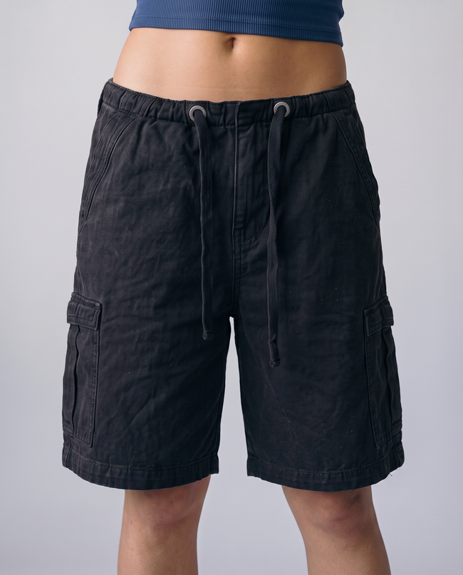 Ridge Drawstring Cargo Shorts