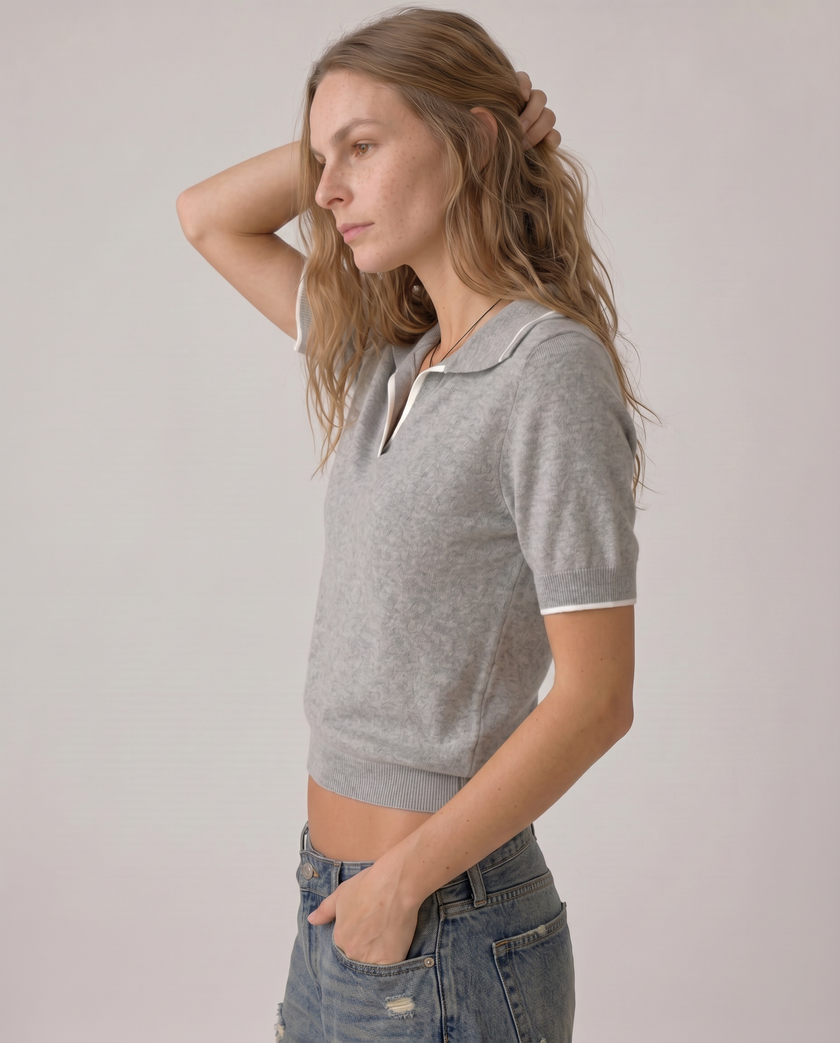 Camille Knit Polo